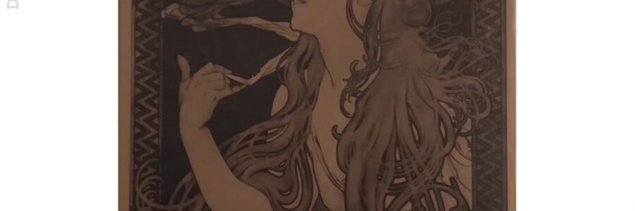 Alphonse Mucha Mini Book BB Art Prague