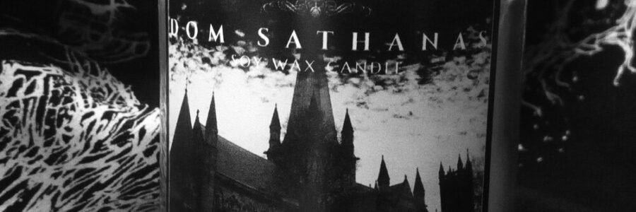 Dom Sathanas Black Metal Soy Wax Candle Misanthrope Pessimist