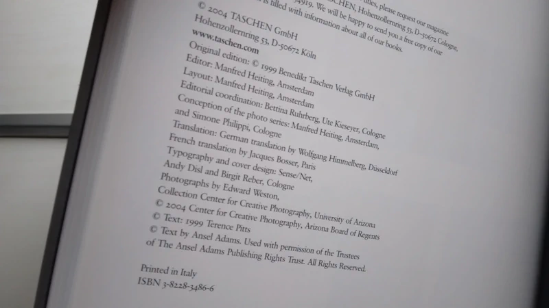 Edward Weston by Taschen, 2004 - Image 10