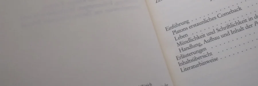 Plato Der Staat (The Republic) / Rudolf Rufener, 2000