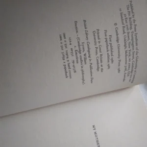 Emotion / W.Lyons (Cambridge Studies in Philosophy), 1985