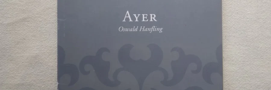 Ayer / Oswald Hanfling