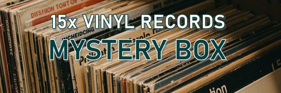 15x Vinyl Records Mystery Box – Vinilinės Plokštelės