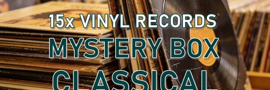 15x Vinyl Records Mystery Box Classical – Vinilinės Plokštelės Klasika